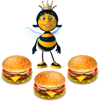 queen hamburger