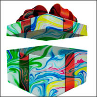 Marbled Gift Wrap - December 2014